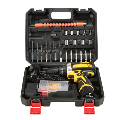 Cordless Drill Tool Set Lithium Drill Screwdriver Kit