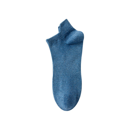 Spring-Summer Cotton Breathable Tab Men's Ankle Socks