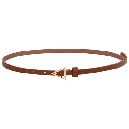 Triangle Buckle Belt Ladies Belt