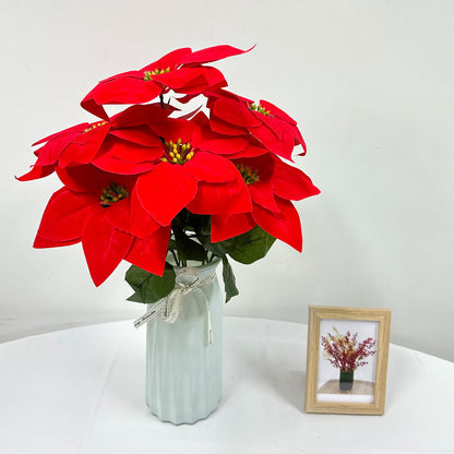 Poinsettia artificial flower