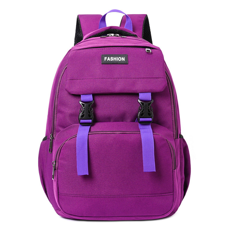 Oxford cloth backpack for men and women Korean version