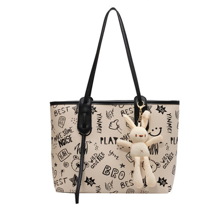 New cute graffiti tote bag