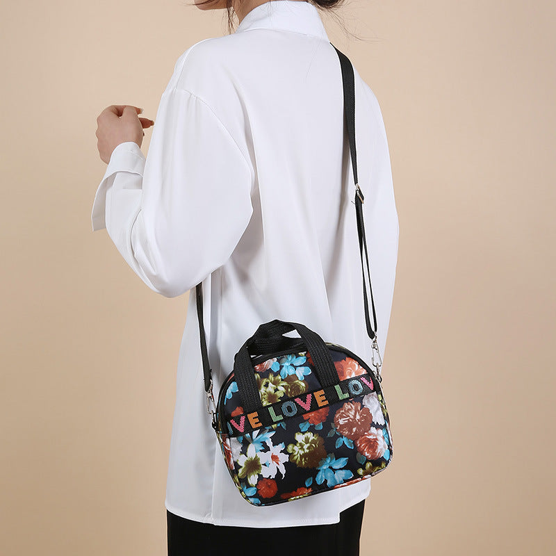 New printed women's shoulder bag