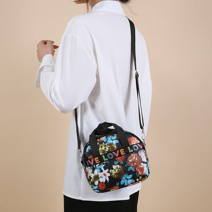 New printed women's shoulder bag