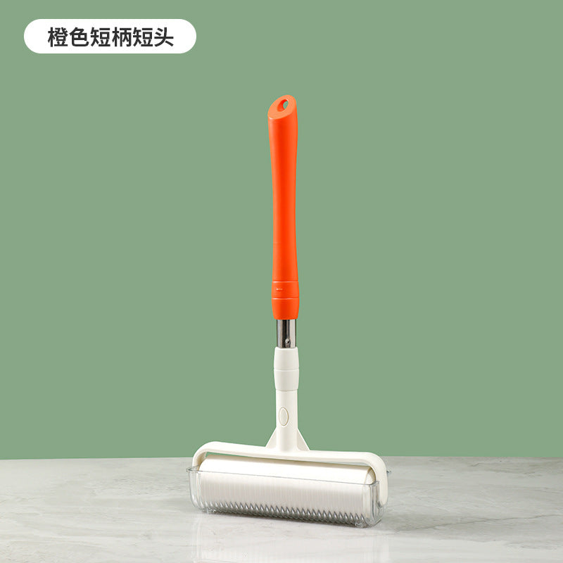 Extended Lint Roller Long Handle Brush