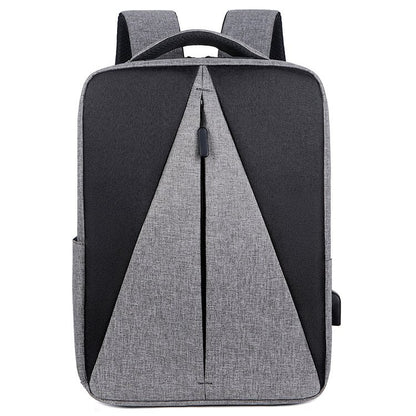 New schoolbag USB charging computer bag