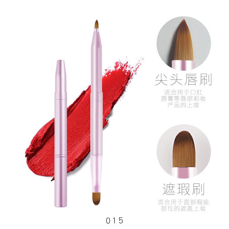 Colorful Retractable Dual-Ended Lip Brush