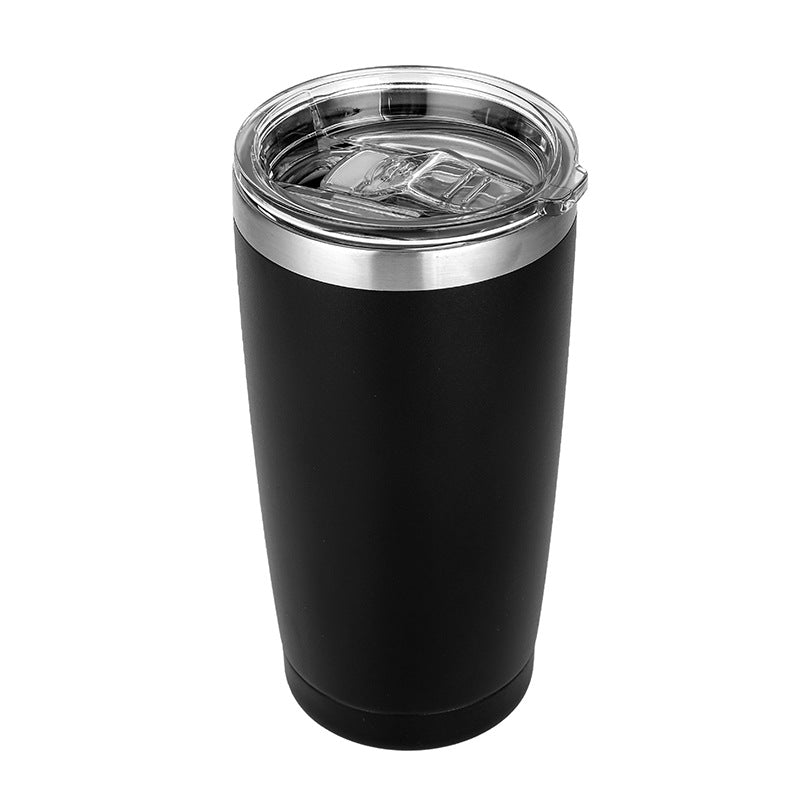 Double-layer stainless steel thermal insulation straw cup