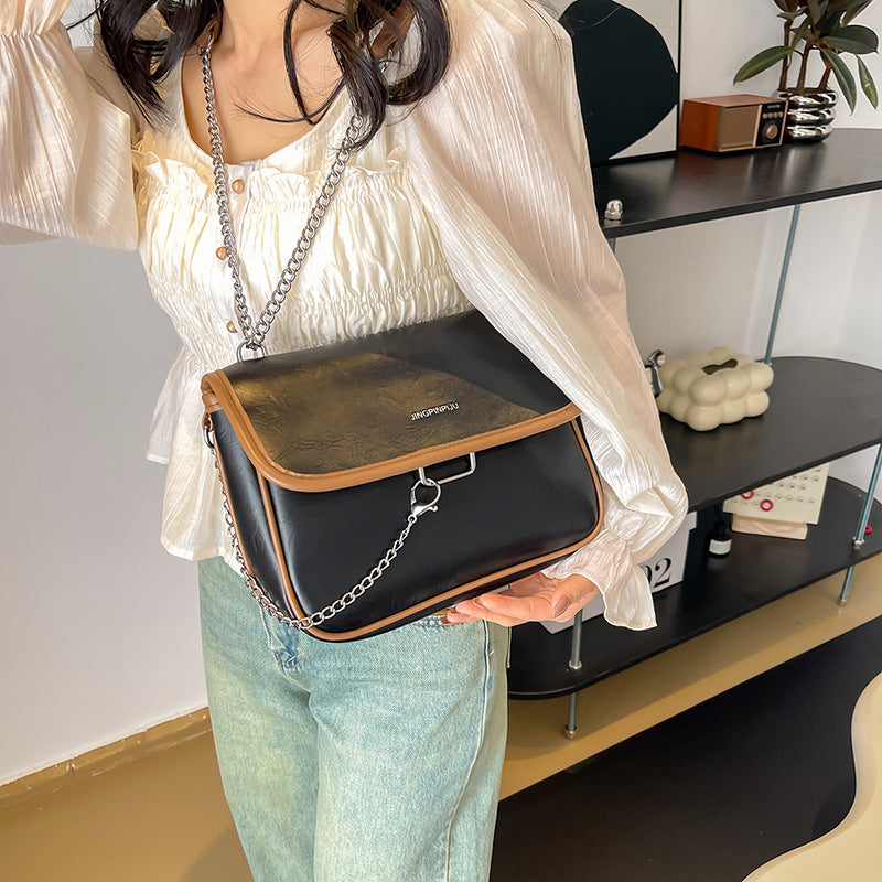 Chain bag shoulder crossbody small square bag