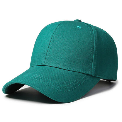 Plain Logo Embroidered Sun Protection Cap