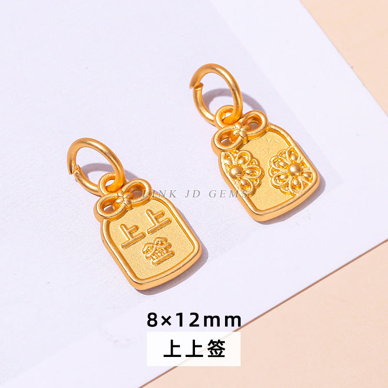 Aluminum gold ancient gold alloy accessories