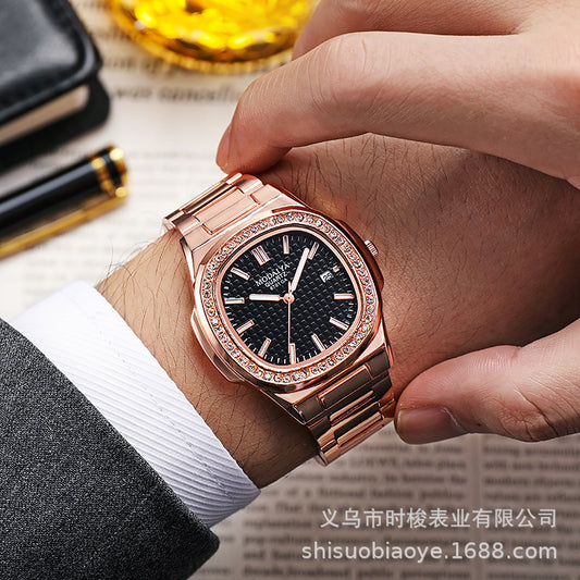 AliExpress Business Steel Band Men's Watch