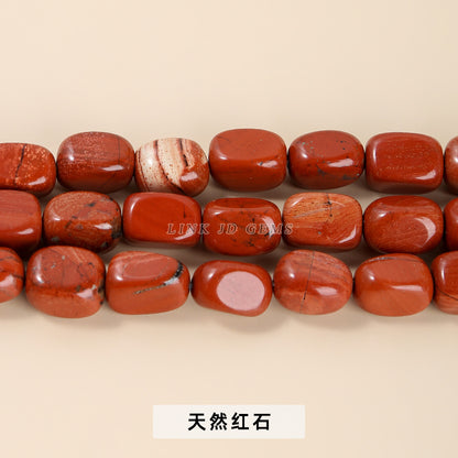 8 * 12Mm powder crystal agate rounded square loose beads