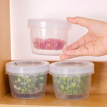 Round Food Storage Box