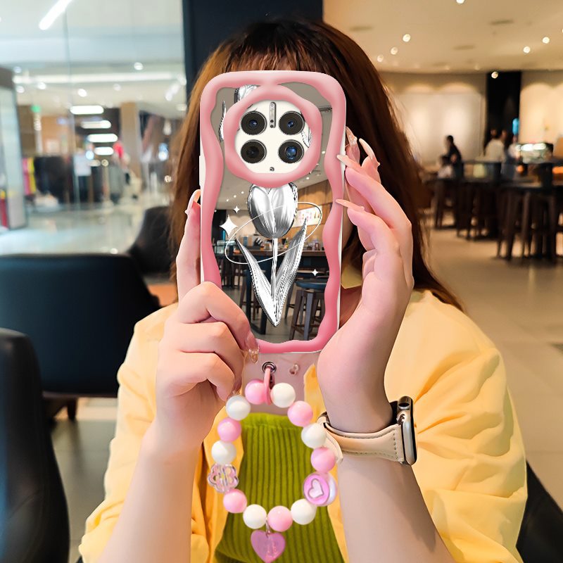 Mate50 Pro 3D Cute Mirror Soft Case