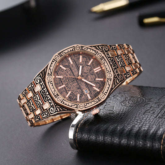 Cross-Border Octagonal Luminous Men's Watch