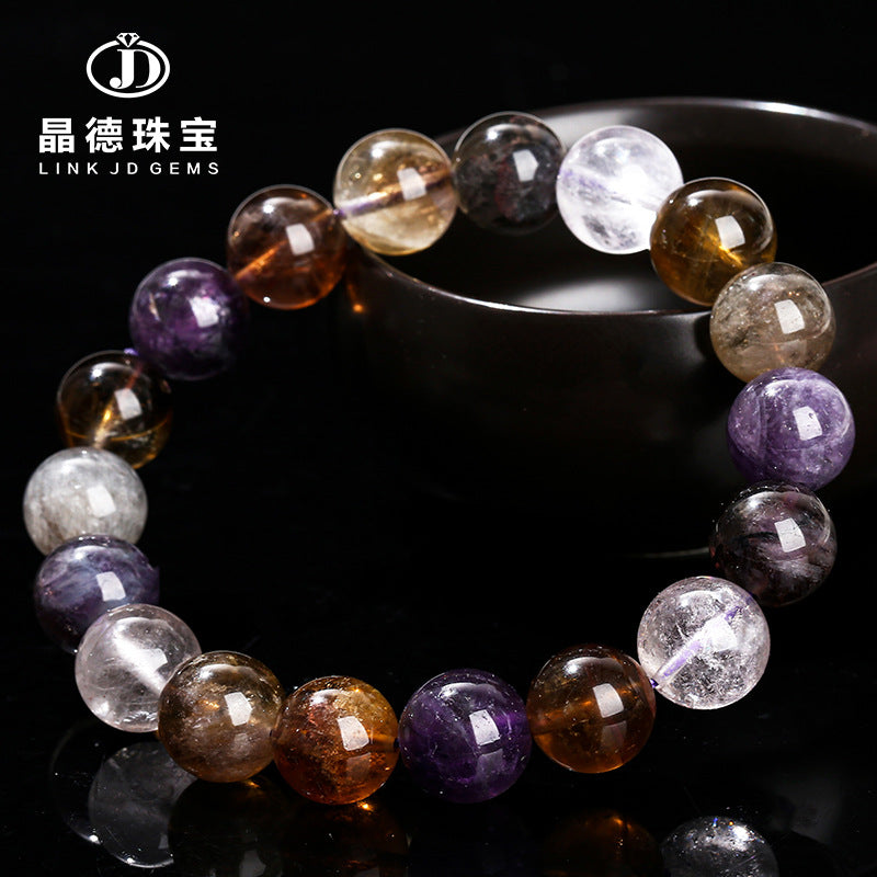 Natural Color Aurora Crystal Bracelet