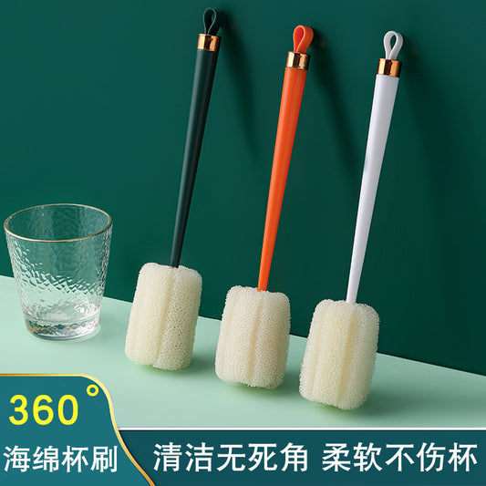 Cup Brush, Cup Cleaning Tool, Long Handle Brush for Bottles and Mugs