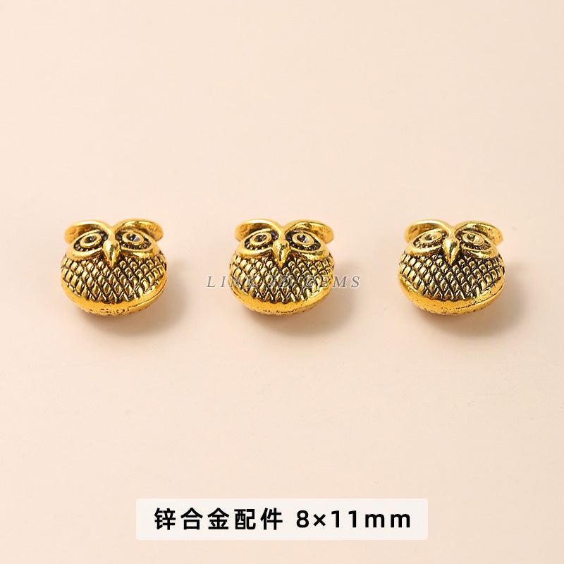 Zinc Alloy Lion Head Owl Bracelet Accessories