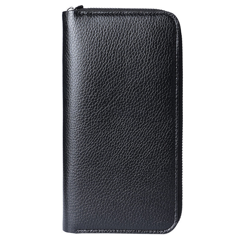 Long Men's Zipper Wallet