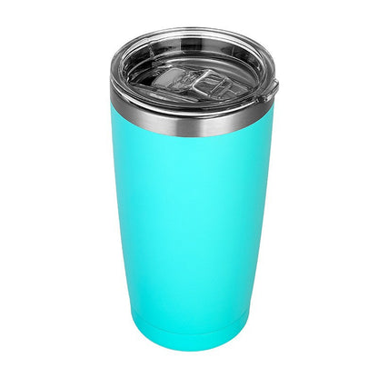 304 double-layer stainless steel thermos cup printed logo