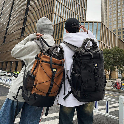 Nylon camping bag backpack