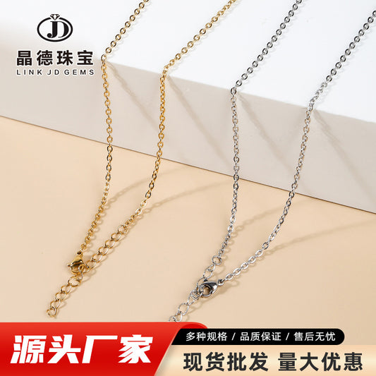 Lanyard stainless steel necklace wholesale