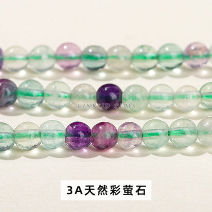 4Mm natural stone crystal agate small beads round beads