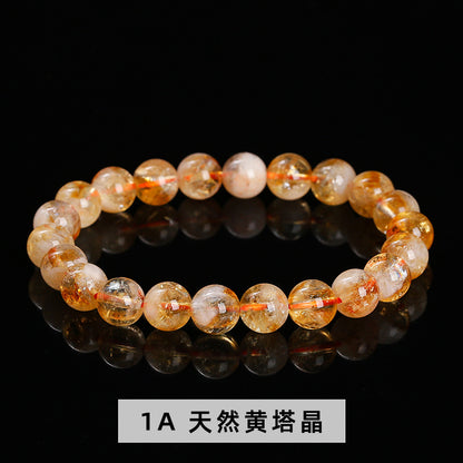 Natural citrine citrine bracelet