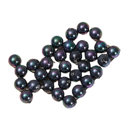 Multi-color imitation Nanyang half-hole beads loose beads pearls