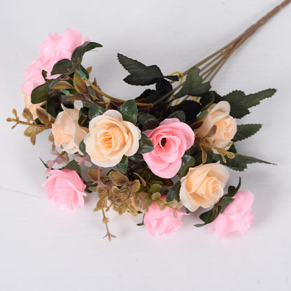 European style autumn small rose artificial flower silk flower