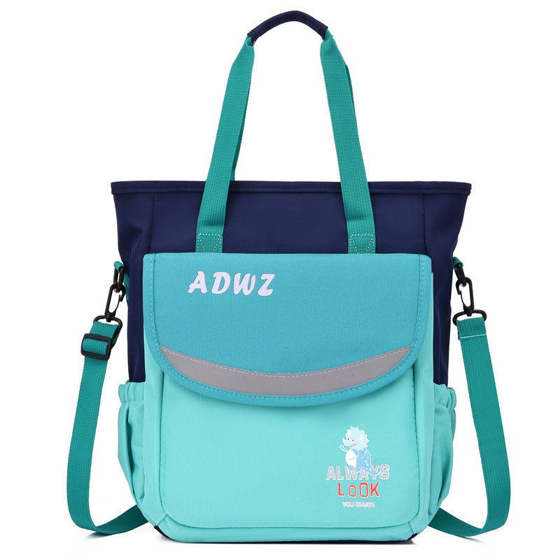 Multi-purpose primary school student tutoring shoulder bag