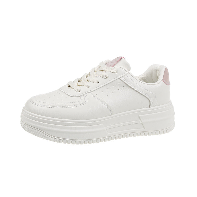 zapatos planos mujer suela gruesa blancos 