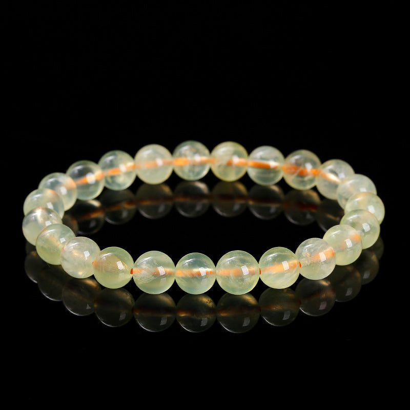 3A natural golden grape stone bracelet.