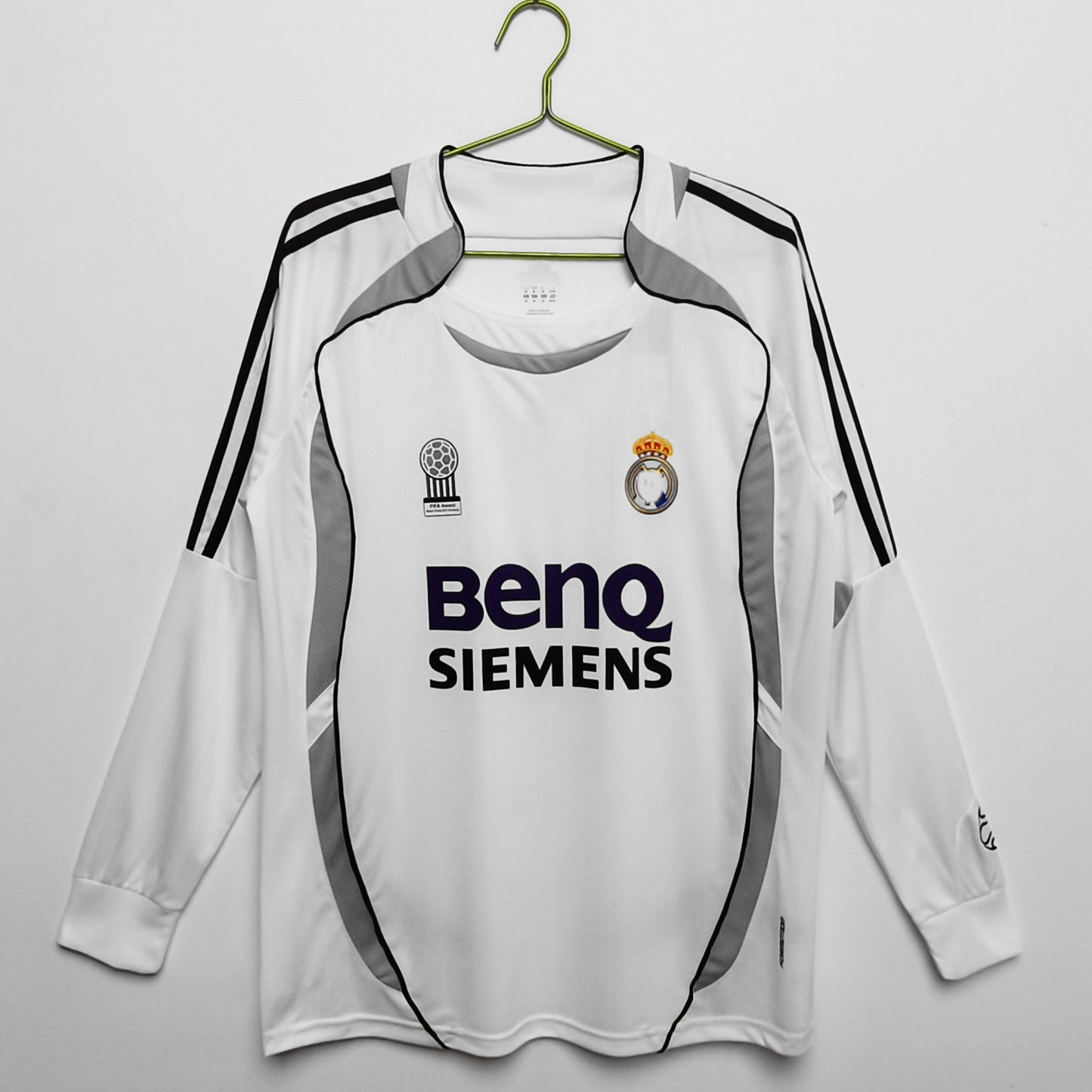 06-07 Real Madrid Retro Home Away Ronaldo Beckham Ra¨²l Guti Jersey