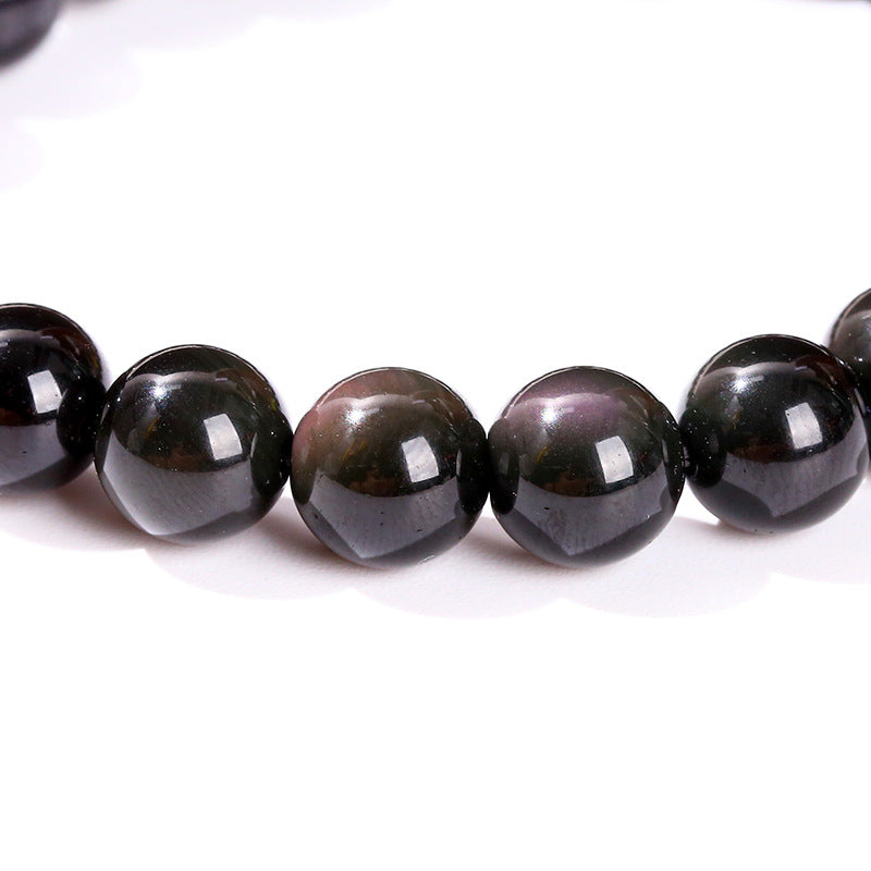 Pulsera de obsidiana natural 