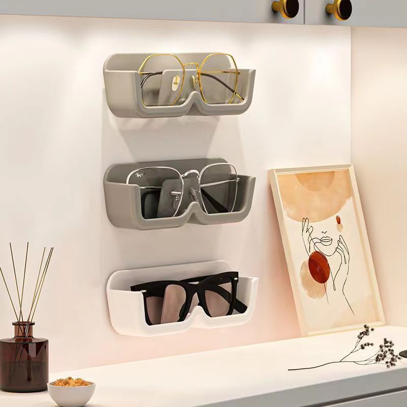 Wall-Mounted Glasses Storage Box