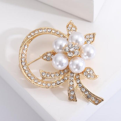 Pearl Flower Fashion Corsage