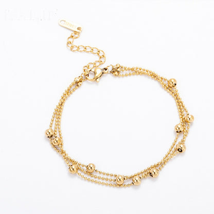 Bracelet multi-layer female winding