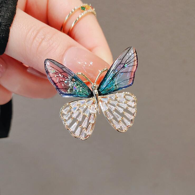 Simple Butterfly Brooch