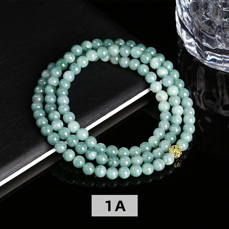 7A Natural Dangerous Material Jade Buddha Beads