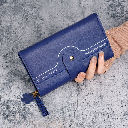 ins style, wallet, women's long style.