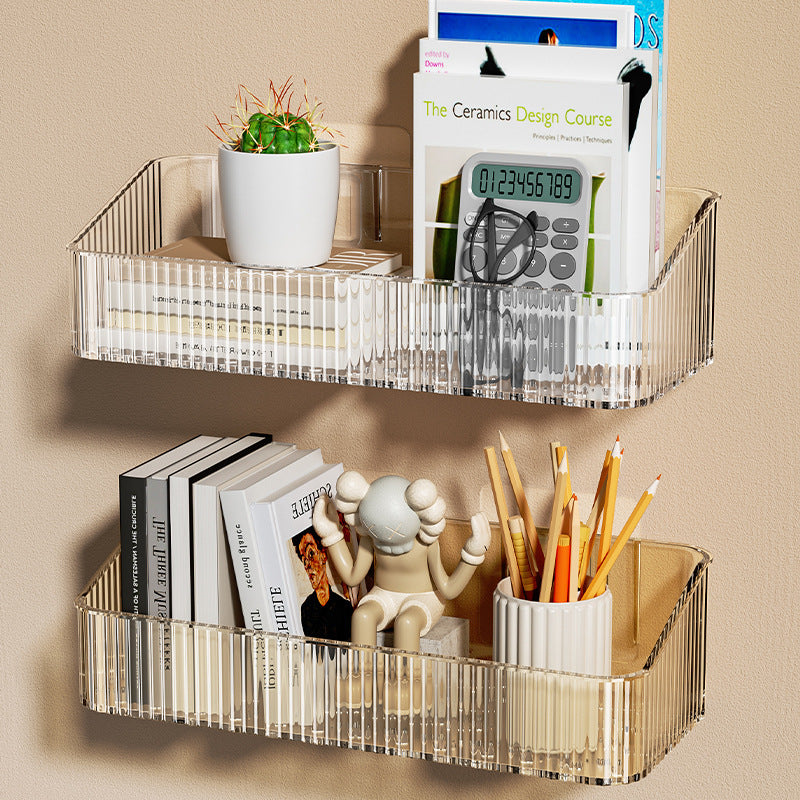 No-Drill Bathroom Shelf