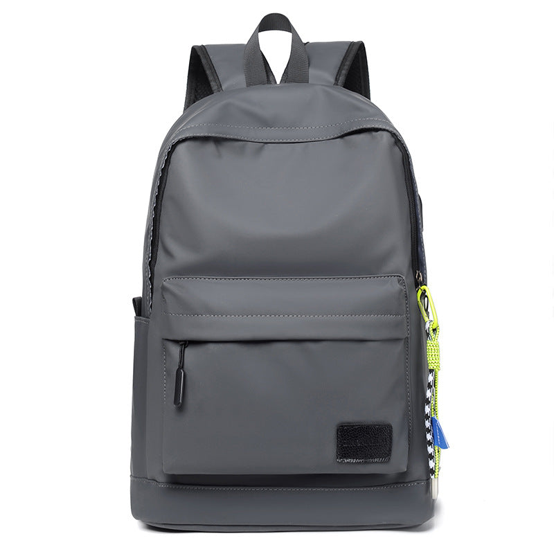 Casual rechargeable backpack men