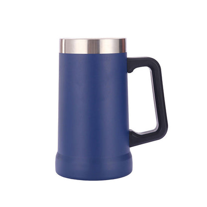 Brazilian double beer cup with handle