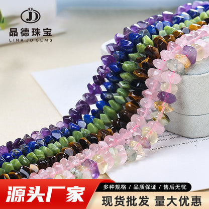 6 * 10Mm jade gravel angle of attack amorphous beads loose beads