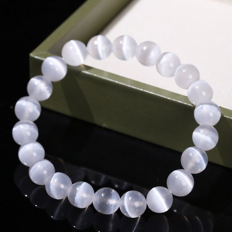 5A natural gypsum stone bracelet