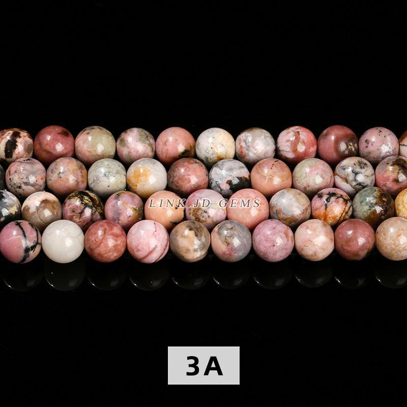 Rose stone loose beads DIY jewelry accessories