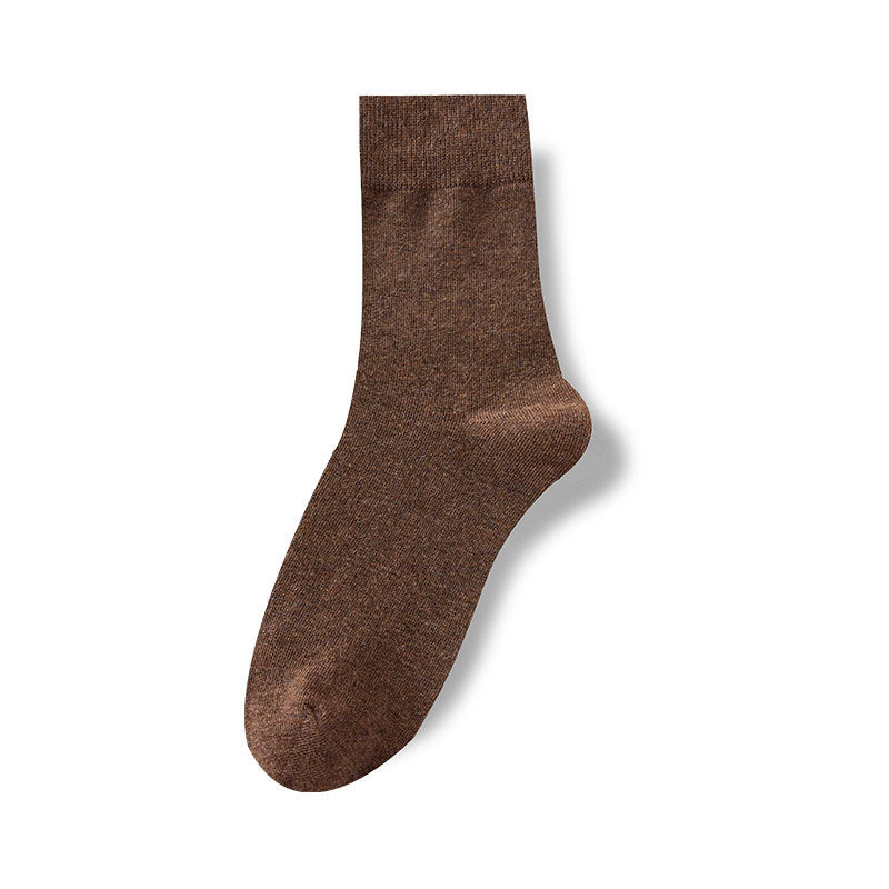 All-Season Cotton Breathable Anti-Odor Men's Mid-Calf Socks