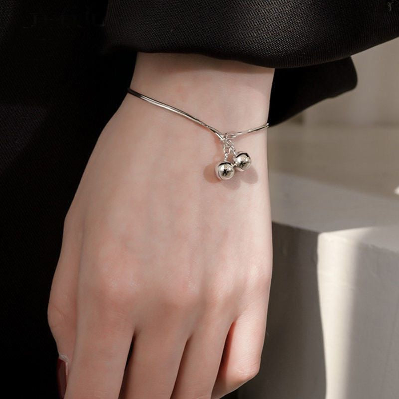 Double bell bracelet